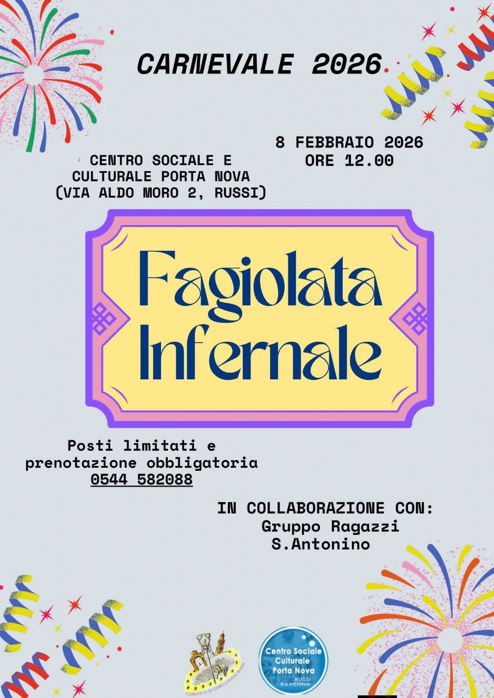 IN OCCASIONE DEL CARNEVALE A RUSSI CON L