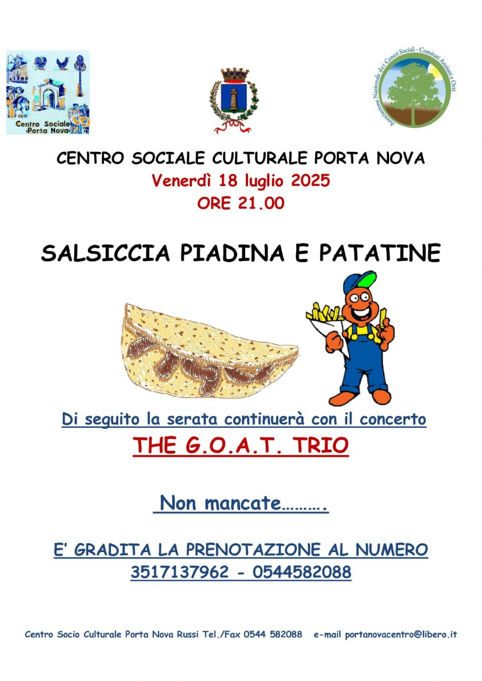 CONTINUANO LE SERE D