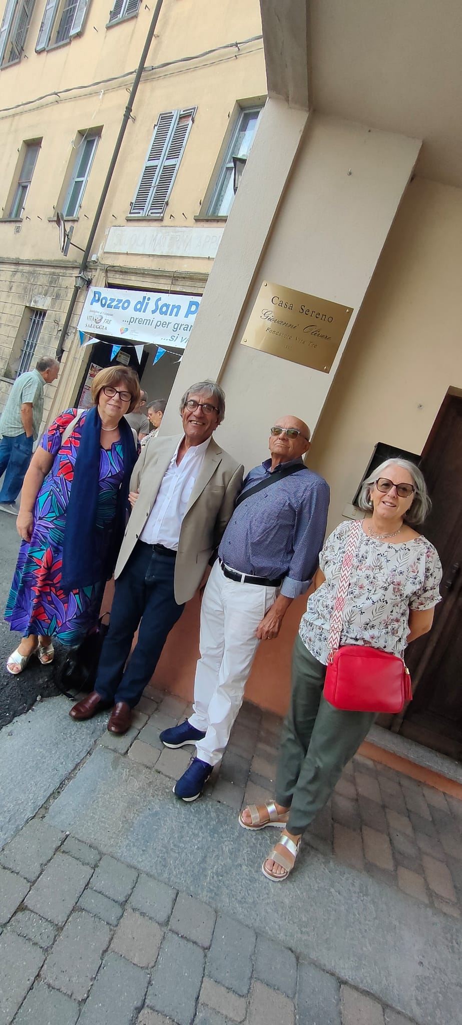 PORTA NOVA INCONTRA VITA TRE A SALUGGIA IN OCCASIONE DELL