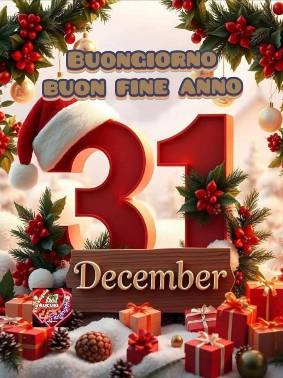 ASSIEME, CON SPERANZA, FESTEGGIAMO LA FINE ANNO 2025 E L