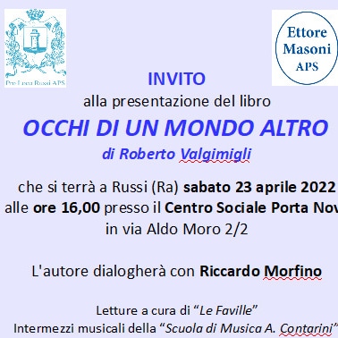 presentazione del libro ..... OCCHI DI UN MONDO ALTRO