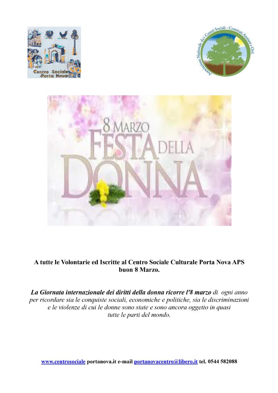 Auguri alle Donne