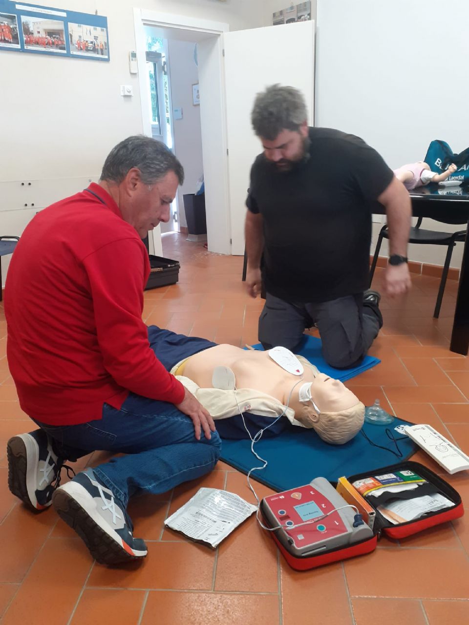 I VOLONTARI DI PORTA NOVA FREQUENTANO IL CORSO PER L